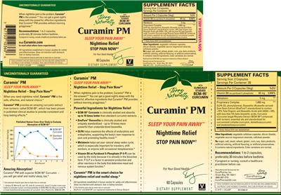 Photo of the Terry Naturally Curamin PM label