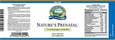 Nature's Prenatal