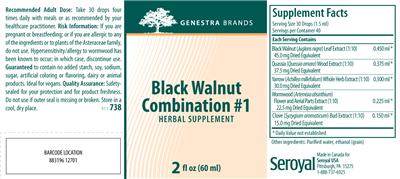 Black Walnut Combination #1