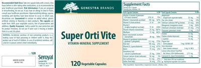 Photo of the Genestra Brands Super Orti Vite label