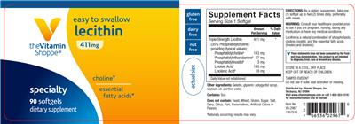 Lecithin 411 mg