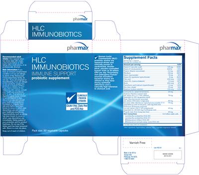 Label of HLC Immunobiotics