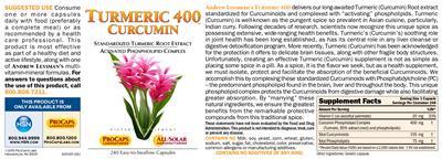 Turmeric 400 Curcumin