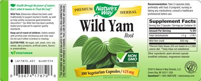 Wild Yam Root