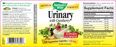 Urinary With Cranberry