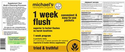 Photo of the Michael's Naturopathic Programs Liver Wellness label