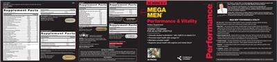 Photo of the GNC Mega Men L-Arginine label