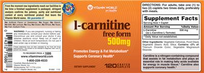 L-Carnitine 500 mg