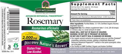 Rosemary 2,000 mg