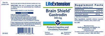 Brain Shield Gastrodin 300 mg
