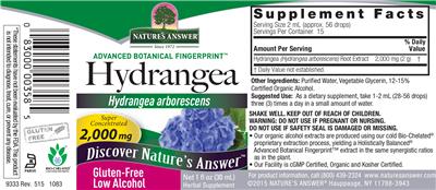 Hydrangea 2,000 mg