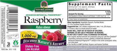 Raspberry 1,000 mg