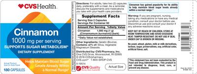 Cinnamon 1000 mg