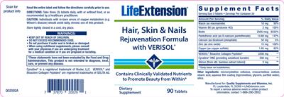Hair, Skin & Nails Rejuvenation Formula with Verisol