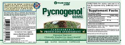 Pycnogenol 60 mg