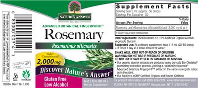 Rosemary 2,000 mg