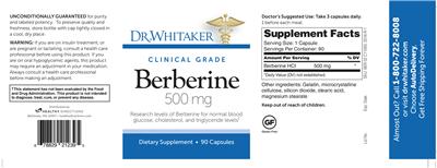Berberine 500 mg