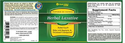 Herbal Laxative