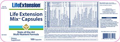 Life Extension Mix Capsules