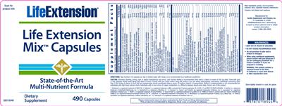 Life Extension Mix Capsules