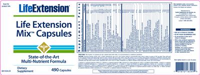 Life Extension Mix Capsules