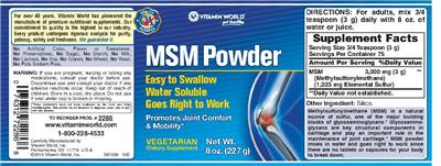MSM Powder