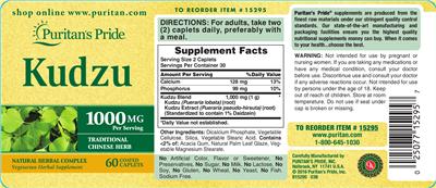 Kudzu 1000 mg