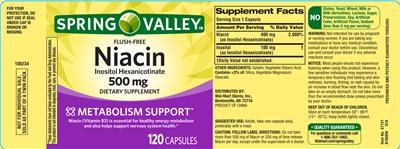 Flush-Free Niacin Inositol Hexanicotinate 500 mg