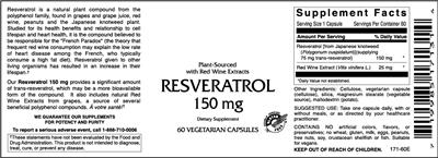 Resveratrol 150 mg