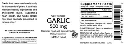 Garlic 500 mg