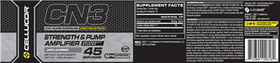 Photo of the Cellucor CN3 2 In 1 Super Compound: Creatine Nitrate Unflavored label