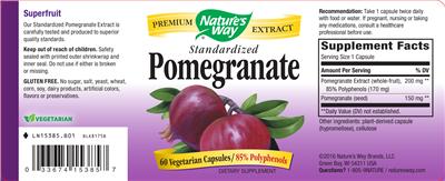 Standardized Pomegranate