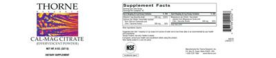 Cal-Mag Citrate (Effervescent Powder)