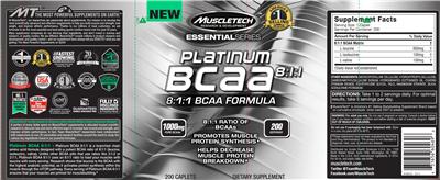 Platinum BCAA 8:1:1