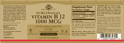 Vitamin B 12 1000 mcg