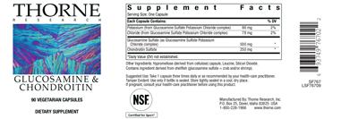 Glucosamine & Chondroitin