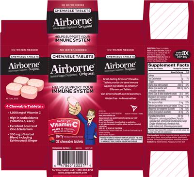 Photo of the Airborne Airborne Original Berry label