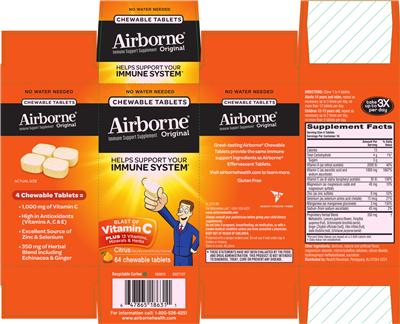Photo of the Airborne Airborne Original Citrus label