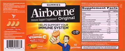 Photo of the Airborne Airborne Original Orange label
