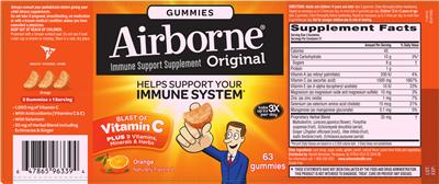 Photo of the Airborne Airborne Original Orange label