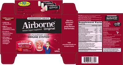 Photo of the Airborne Airborne Original Very Berry label