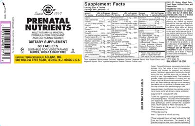Prenatal Nutrients