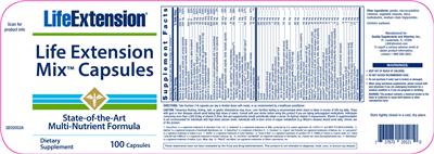 Life Extension Mix Capsules