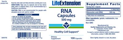 RNA Capsules 500 mg