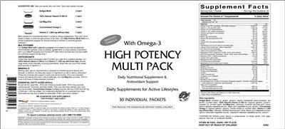 High Potency Multi Pack