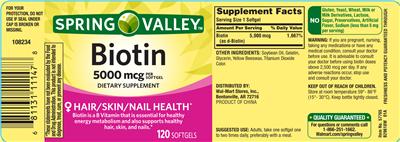 Biotin 5000 mcg