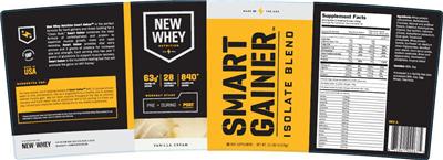 Smart Gainer Vanilla Cream