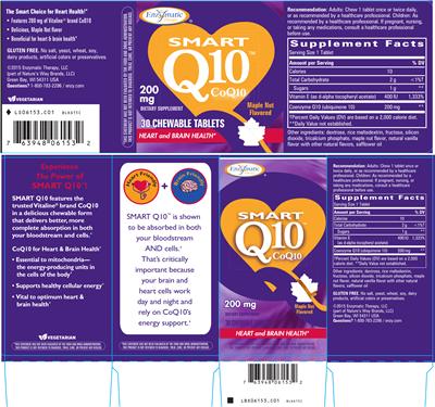 Smart Q10 200 mg Maple Nut Flavored