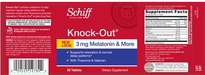 Photo of the Schiff Knock-Out label