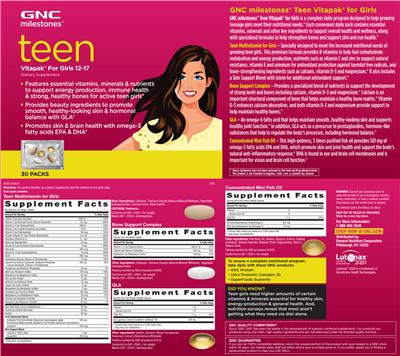 Photo of the GNC Milestones GLA label
